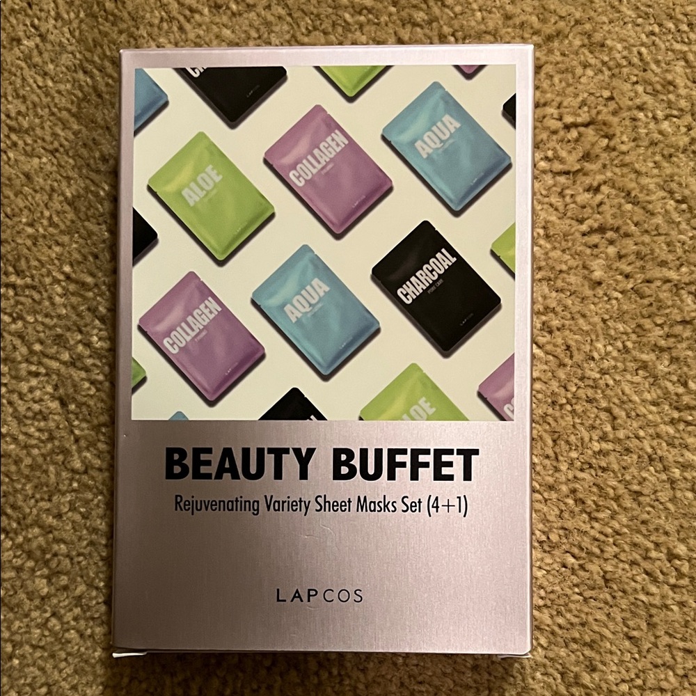 LAPCOS Beauty Buffet Sheet Masks Set 5